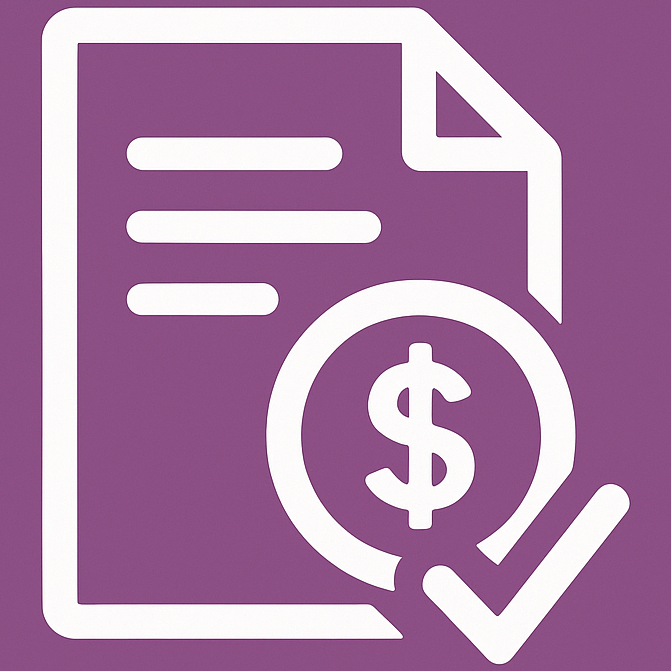 CRM Invoice Status Ribbon icon