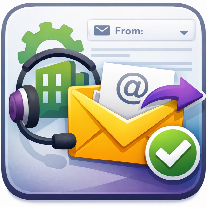 Helpdesk Team Email Sender icon