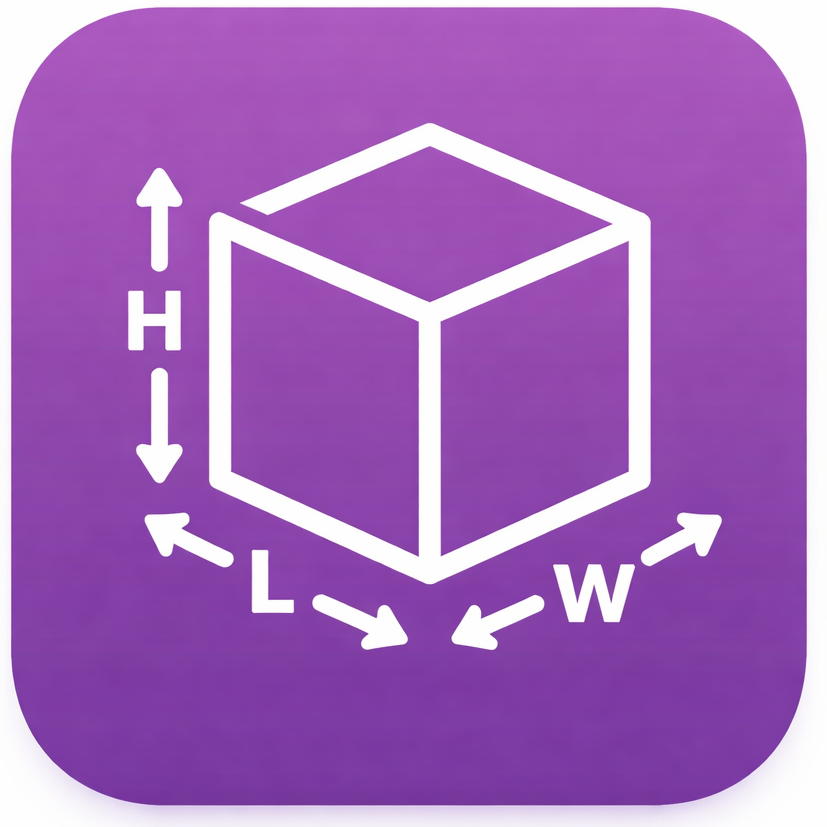 Product Dimensions icon
