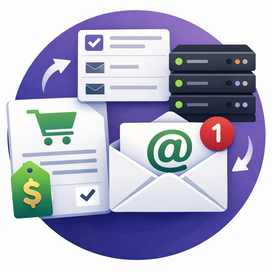 Purchase Email From Server icon