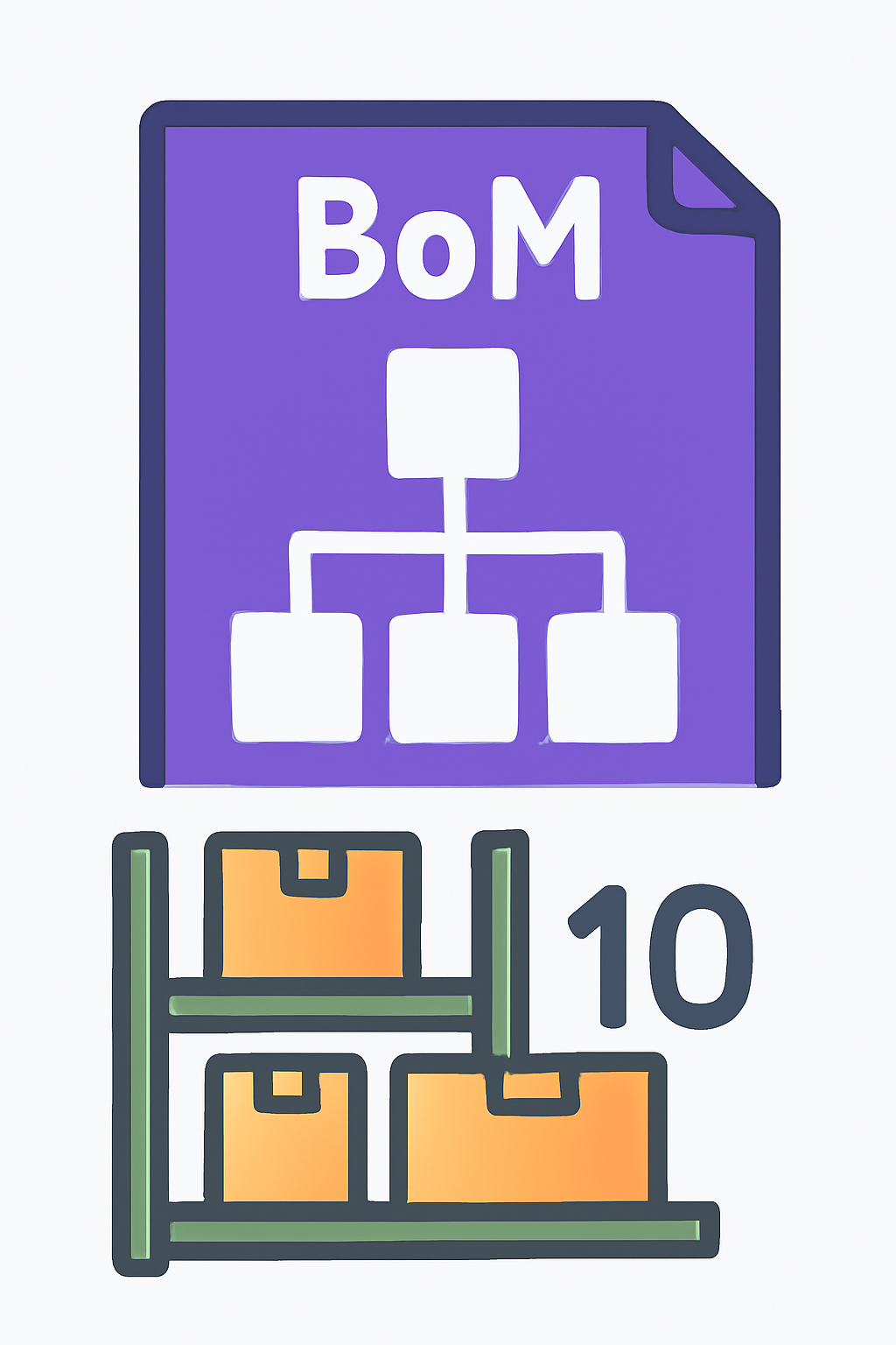 Sales: BoM Stock (Minimum across BoMs) icon